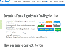 Tablet Screenshot of euronis.com